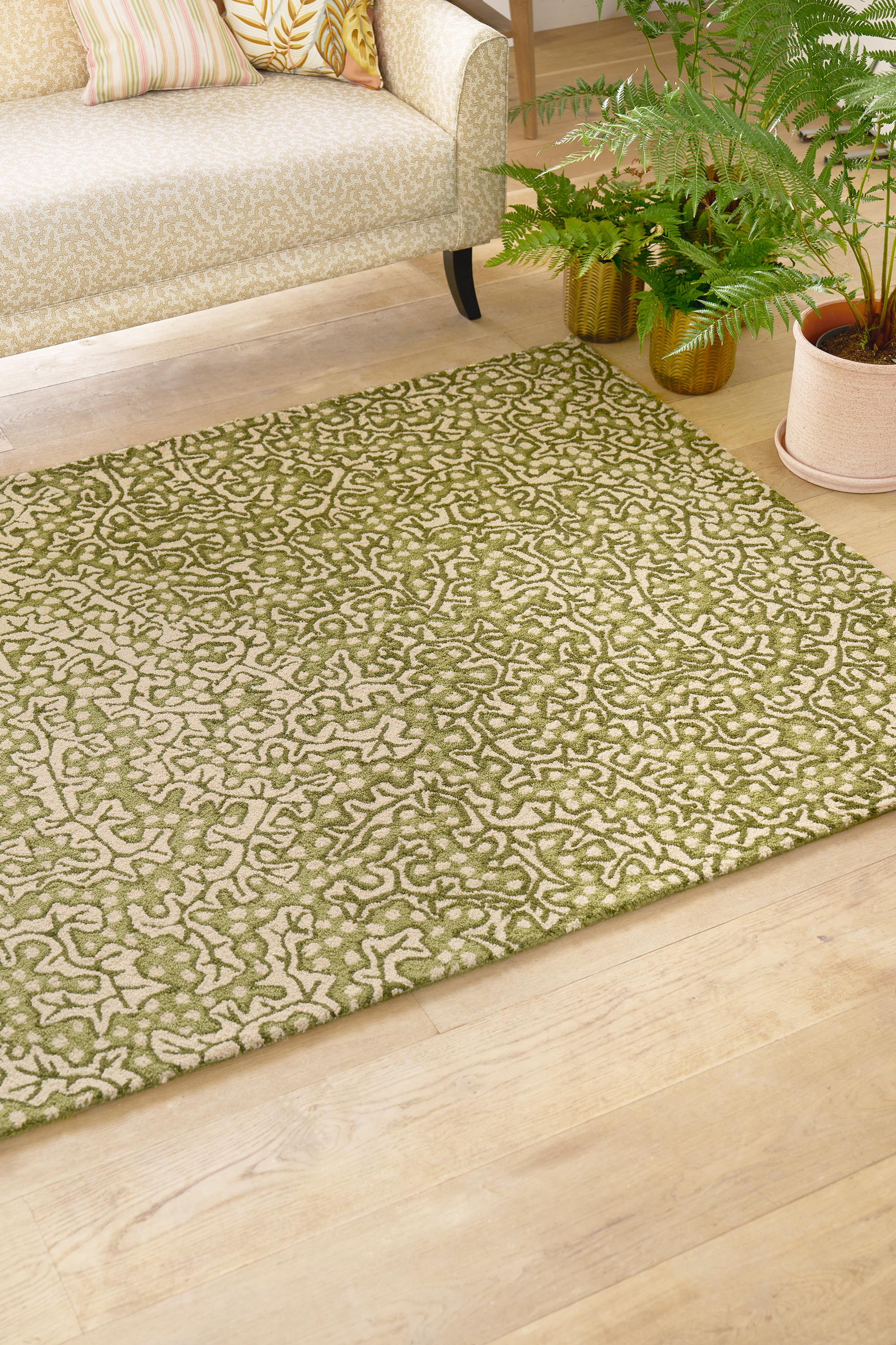 Sanderson Truffle Olive 446007 - Image 7